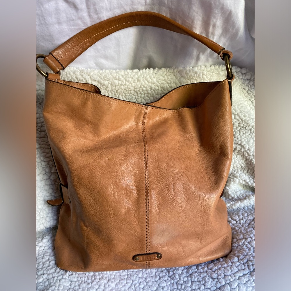 Frye leather large shoulder bag